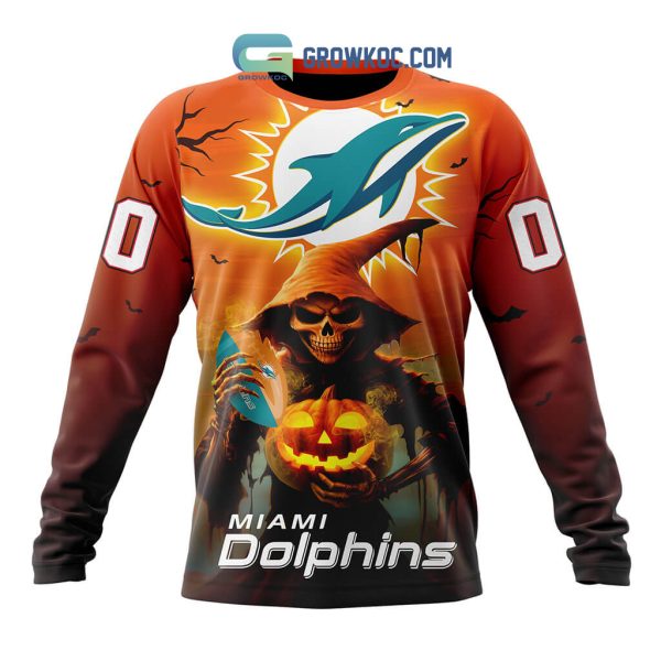 Miami Dolphins NFL Special Design Jersey For Halloween Personalized Hoodie T Shirt