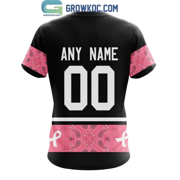 Miami Heat NBA Special Design Paisley Design We Wear Pink Breast Cancer Personalized Hoodie T Shirt