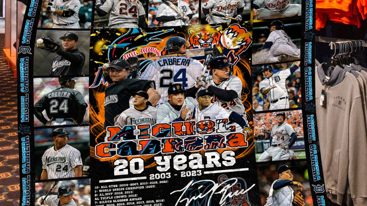 Miguel Cabrera 20 Years 2003 2023 Detroit Tigers Miami Marlins