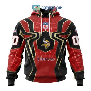 Minnesota Vikings NFL Spider Man Far From Home Special Jersey Hoodie T Shirt