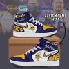 New England Patriots Personalized Air Jordan 1 High Top Shoes Sneakers