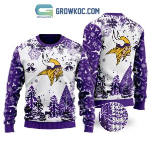 Minnesota Vikings Special Christmas Ugly Sweater Design Holiday Edition