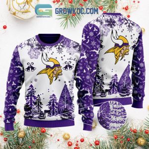 Minnesota Vikings Special Christmas Ugly Sweater Design Holiday Edition