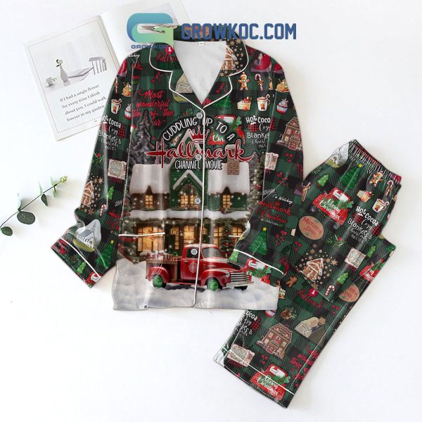 Mistletoe Diner Most Wondeful Time Of The Year Hallmark Christmas Movies Pajamas Set