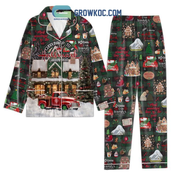 Mistletoe Diner Most Wondeful Time Of The Year Hallmark Christmas Movies Pajamas Set