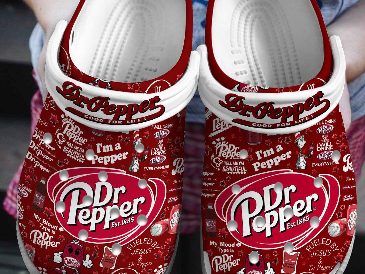 Top-selling Item] Personalized Name Dr Pepper Soda Pop 3D Crocs Shoes