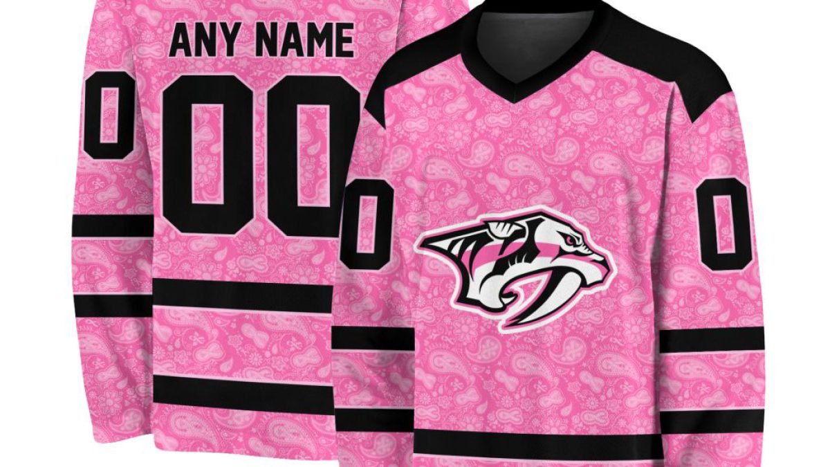 Pink store predators jersey