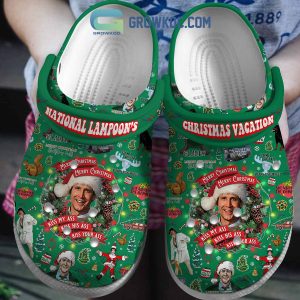 National Lampoon’s Christmas Vacation Can I Refill Your Eggnog Clogs Crocs