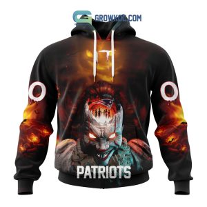 New England Patriots NFL Halloween Badut Mematikan Personalized Hoodie T Shirt
