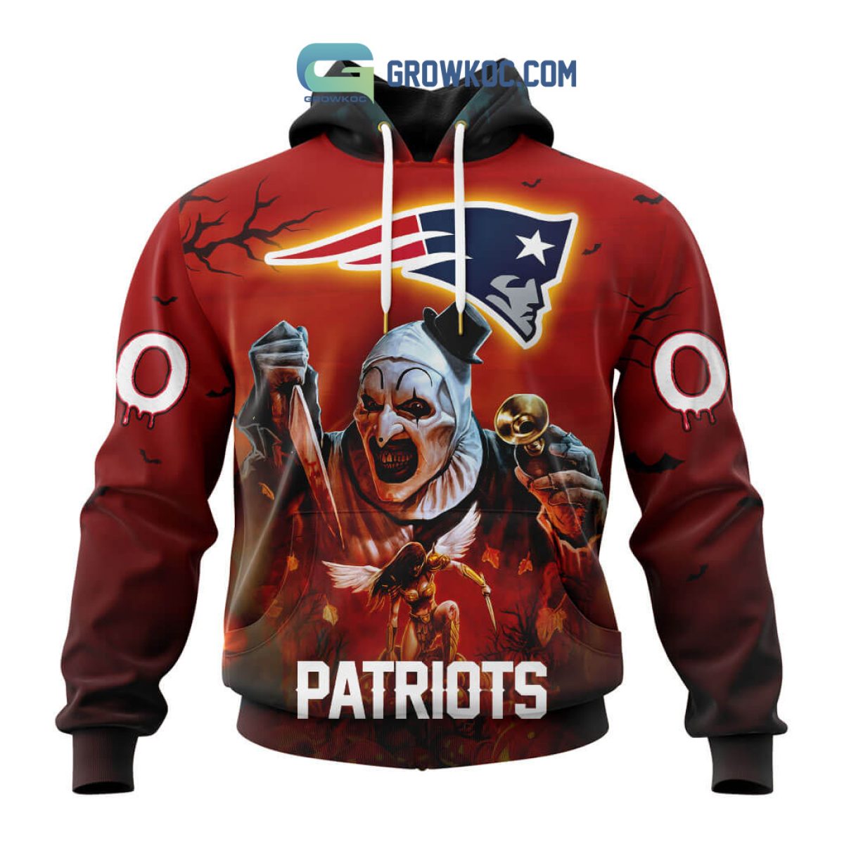 New England Patriots NFL Personalized Home Jersey Hoodie T Shirt - Growkoc