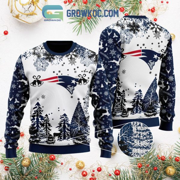 New England Patriots Special Christmas Ugly Sweater Design Holiday Edition