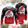 Vancouver Canucks NHL Merry Christmas Personalized Ugly Sweater