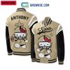 Denver Broncos NFL Hello Kitty Personalized Baseball Jacket