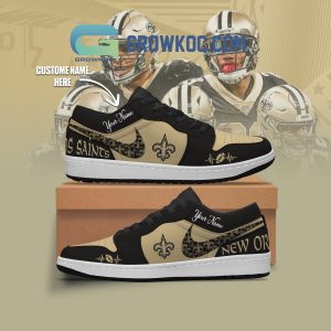 New Orleans Saints NFL Personalized Air Jordan 1 Shoes