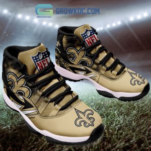 New Orleans Saints NFL Personalized Air Jordan 11 Shoes Sneaker