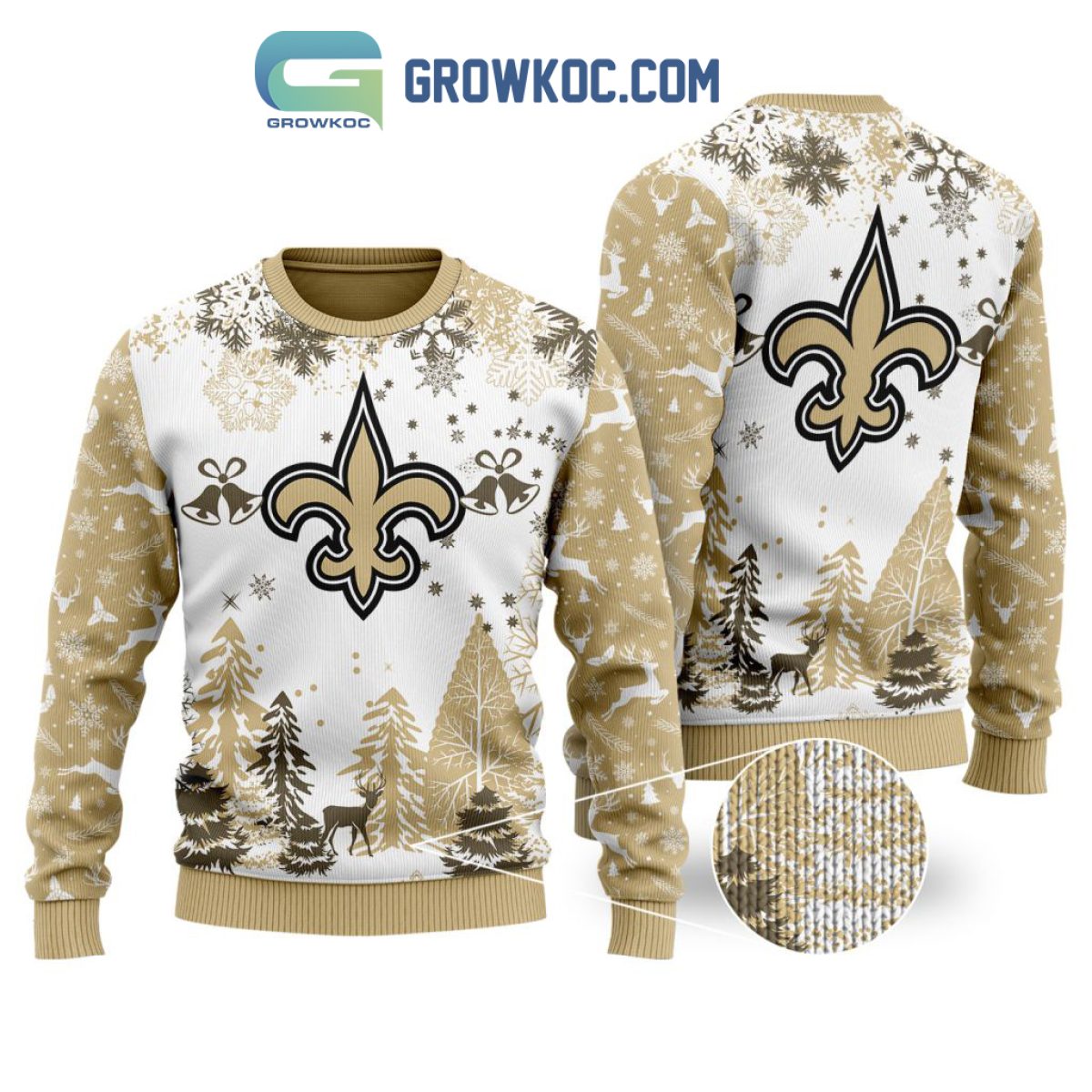 Ugly 2025 saints sweater