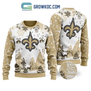 New Orleans Saints Special Christmas Ugly Sweater Design Holiday Edition