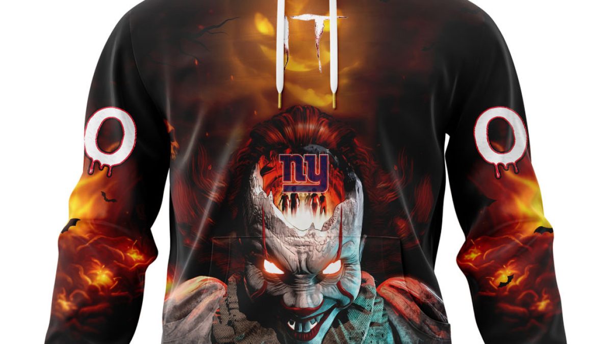 New York Giants NFL Halloween Badut Mematikan Personalized Hoodie