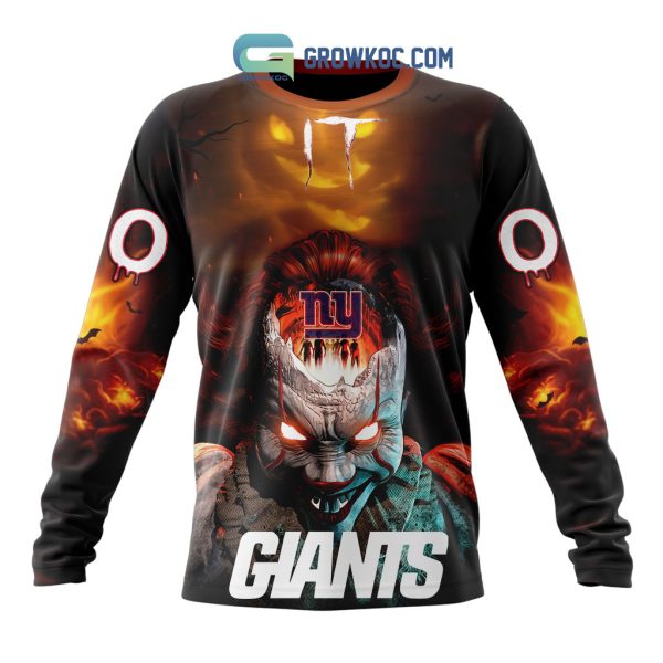 New York Giants NFL Halloween Badut Mematikan Personalized Hoodie T Shirt