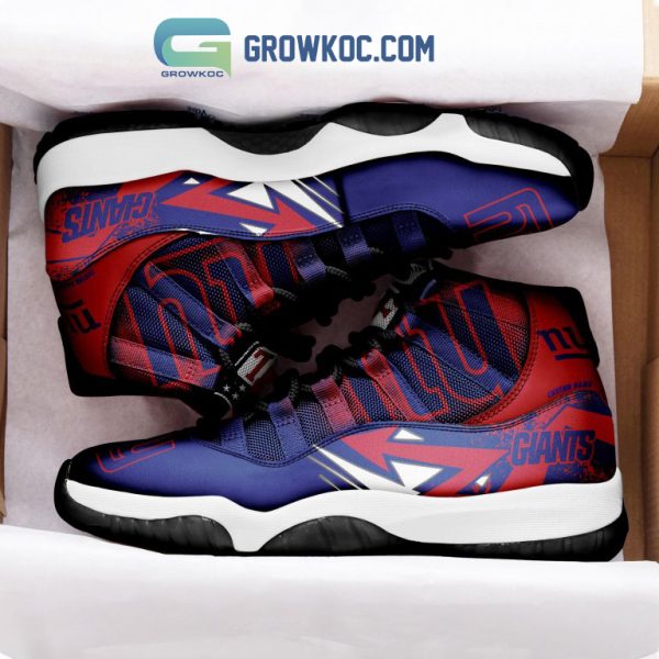 New York Giants NFL Personalized Air Jordan 11 Shoes Sneaker