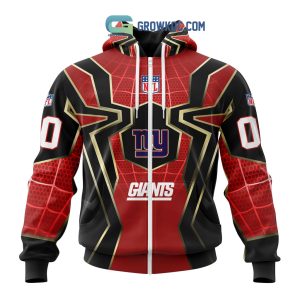 New York Giants NFL Spider Man Far From Home Special Jersey Hoodie T Shirt