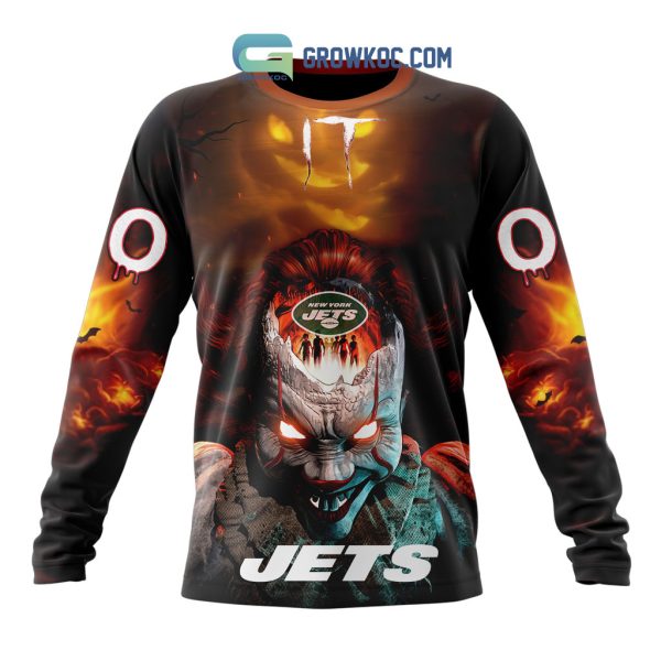 New York Jets NFL Halloween Badut Mematikan Personalized Hoodie T Shirt