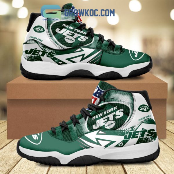 New York Jets NFL Personalized Air Jordan 11 Shoes Sneaker