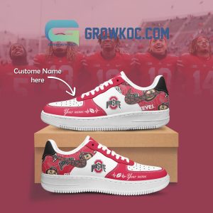 Ohio State Buckeyes Personalized Air Force 1 Shoes