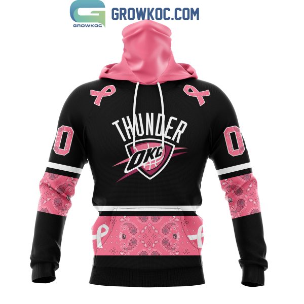 Oklahoma City Thunder NBA Special Design Paisley Design We Wear Pink Breast Cancer Personalized Hoodie T Shirt