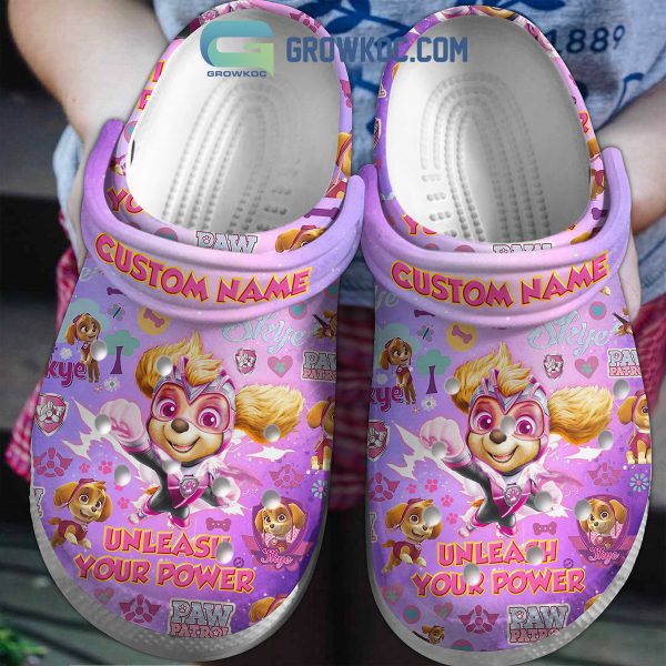 Paw Patrol Unleash Your Power Personalized Clogs Crocs