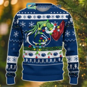 Penn State Nittany Lions NCAA Grinch Christmas Ugly Sweater