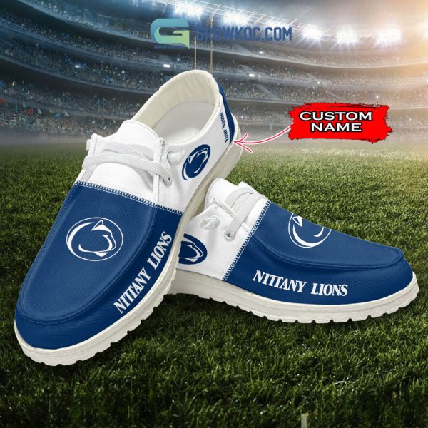 Penn State Nittany Lions Personalized Hey Dude Shoes