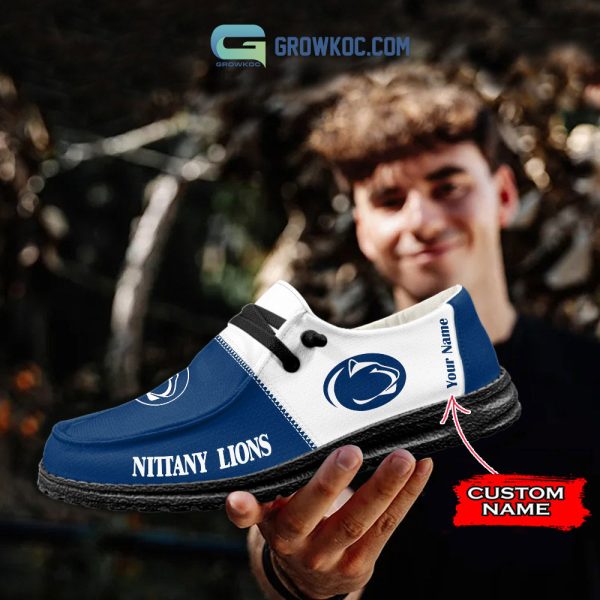 Penn State Nittany Lions Personalized Hey Dude Shoes