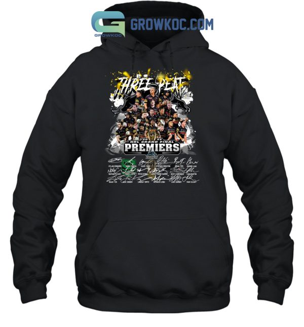 Penrith Panthers NRL Grand Final Three Peat Premiers 2023 T Shirt