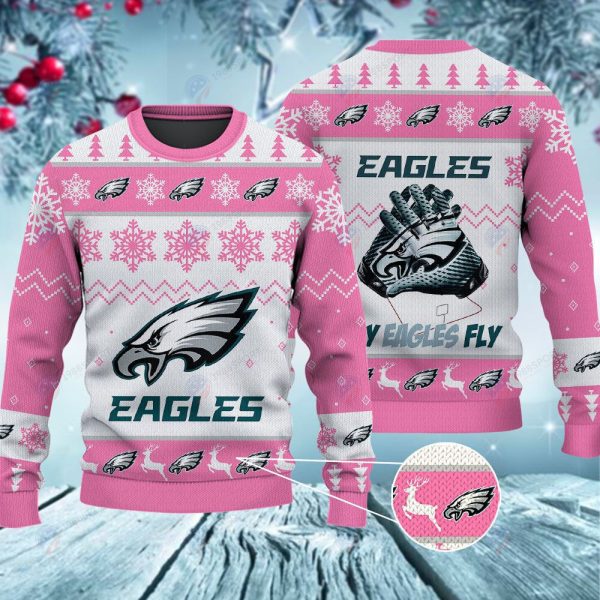 Philadelphia Eagles Fly Eagles Fly Christmas Ugly Sweater