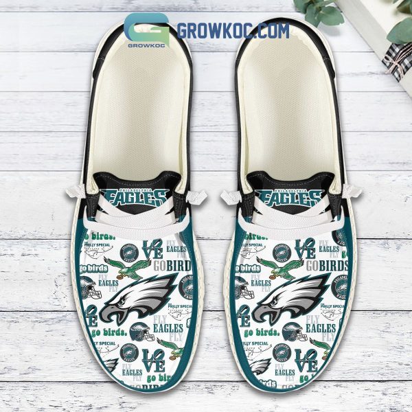 Philadelphia Eagles Fly Eagles Fly Go Bird Hey Due Shoes