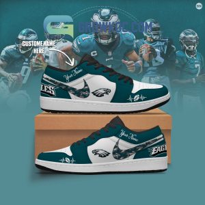 Philadelphia Eagles NFL Personalized Air Jordan 1 Shoes