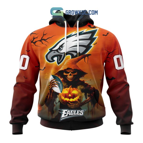 Philadelphia Eagles NFL Special Design Jersey For Halloween Personalized Hoodie T Shirt
