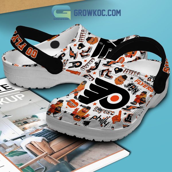 Philadelphia Flyers Go Flyers Clogs Crocs