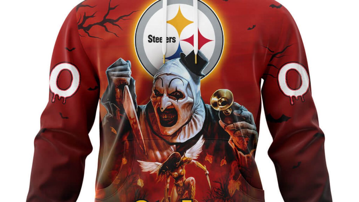 NFL Pittsburgh Steelers Tee T Shirts Skull 3D Short Sleeve For