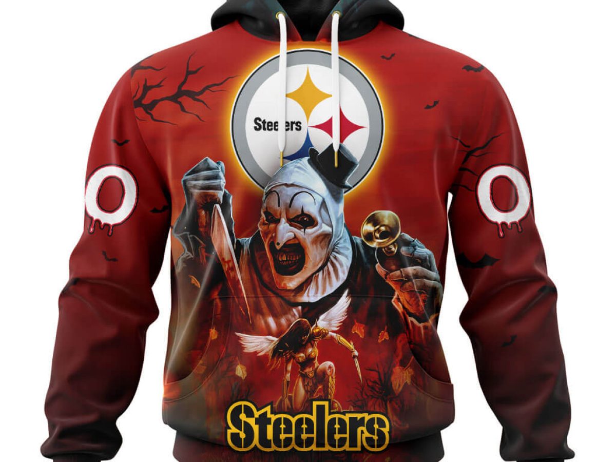 Pittsburgh Steelers NFL Graphic Mickey Halloween Night Hawaiian Shirt