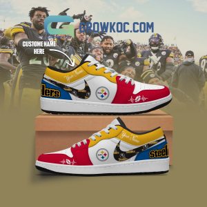 Pittsburgh Steelers NFL Personalized Air Jordan 1 Shoes