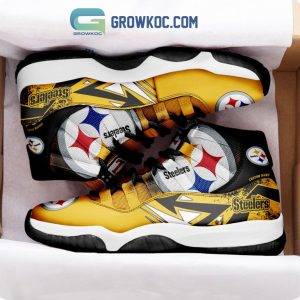 Pittsburgh Steelers NFL Personalized Air Jordan 11 Shoes Sneaker