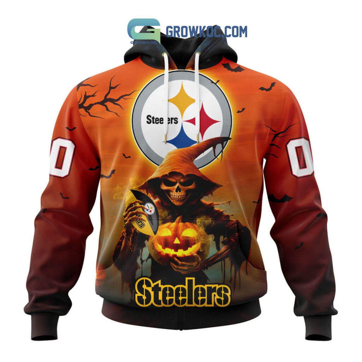 Pittsburgh Steelers NFL Personalized 3D Unisex Hoodie Long Pants 3D Set