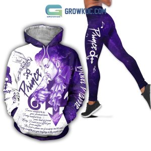 Prince I Only Want To See You Laughing In The Purple Rain Hoodie Leggings Set