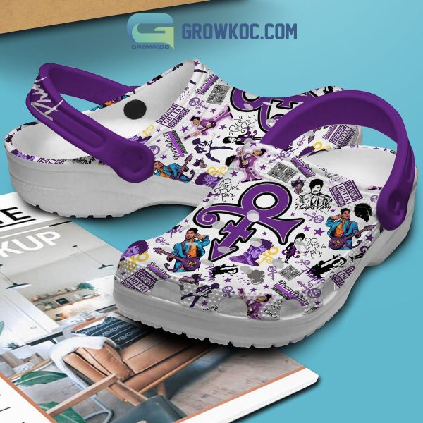 Prince Purple Rain Clogs Crocs