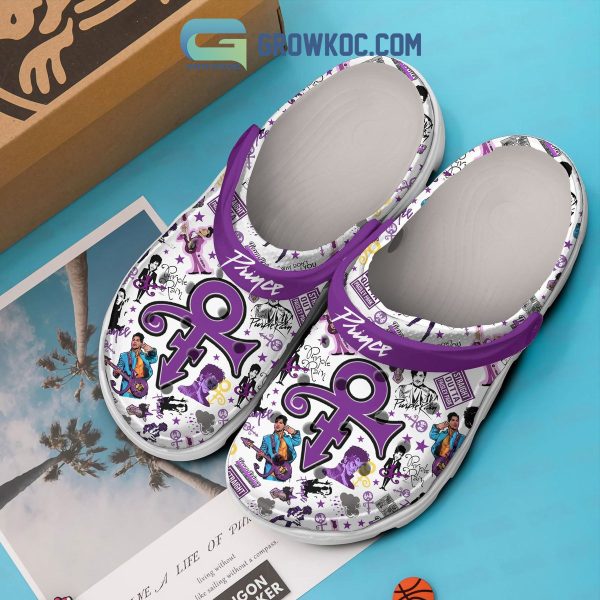 Prince Purple Rain Clogs Crocs