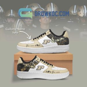 Purdue Boilermakers Personalized Air Force 1 Shoes