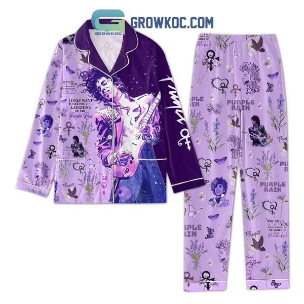 Purple Rain Why Don’t You Purify Yourself In The Waters Of Lake Pajamas Set