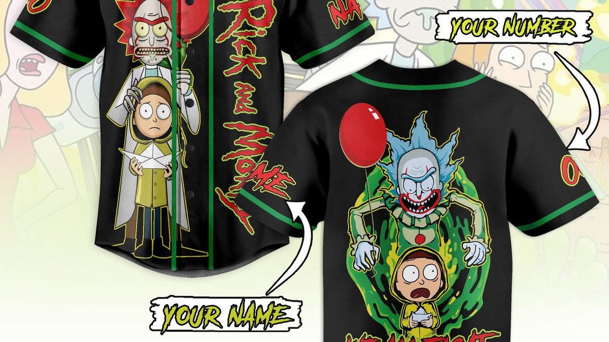 Rick and Morty Baseball Jersey: NY Mets Fans Get Yours Now! - Pullama
